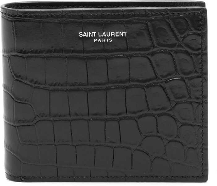 Portofele Saint Laurent Wallet BLACK Barbati (BM 9261167) 1