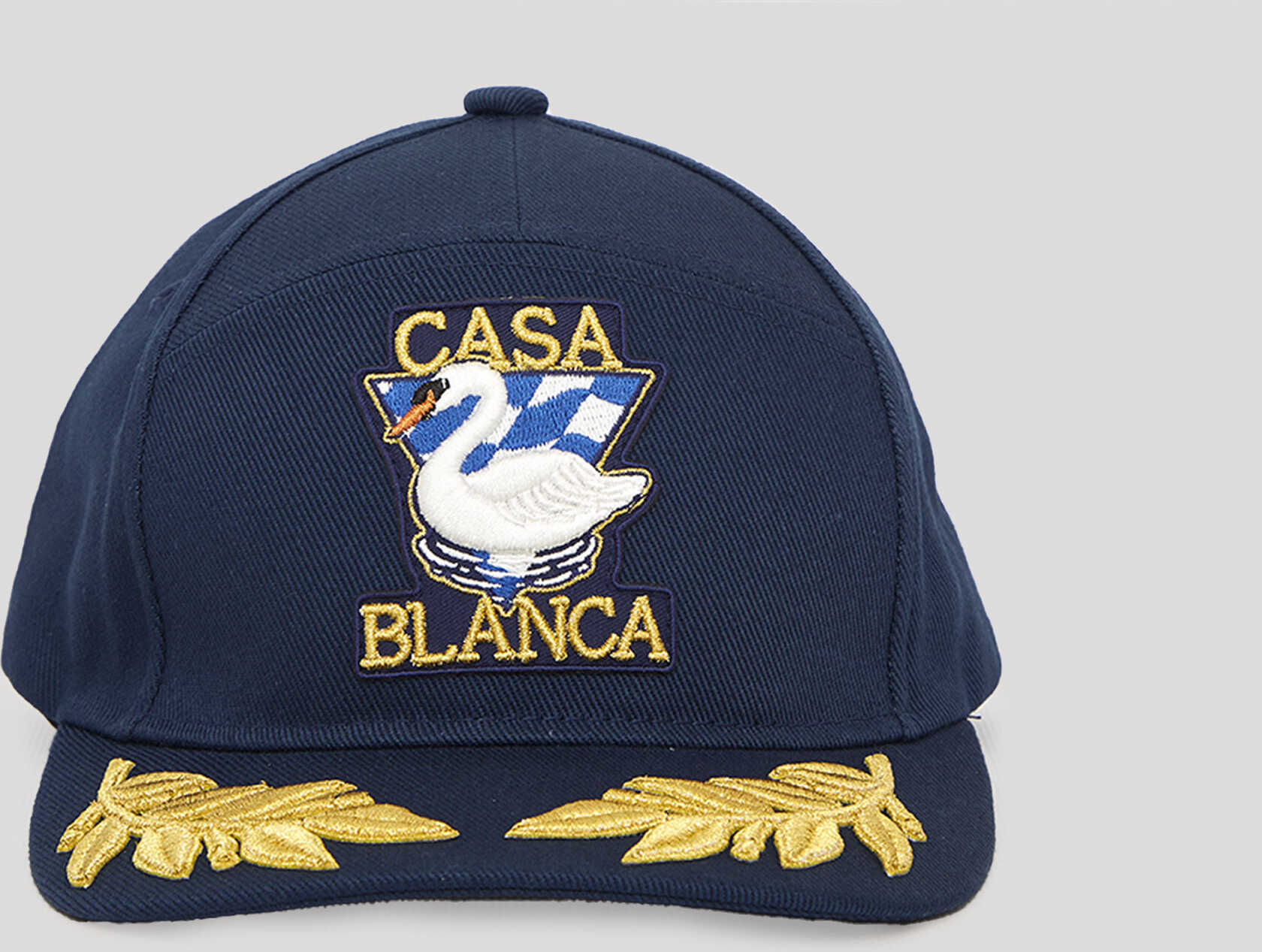 Casablanca Par Avion Baseball Cap Blue