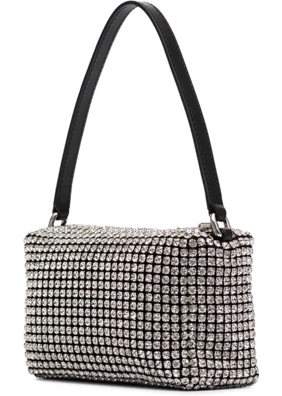 Genti de voiaj de mana Alexander Wang Heiress Shoulder Bag WHITE Femei (BM 9261839) 3