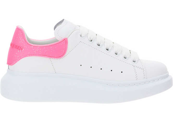 Alexander McQueen Sneakers WHITE/BRIGHT PINK