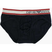 Lenjerie intima Emporio Armani Stretch Cotton Briefs With Logoed Band