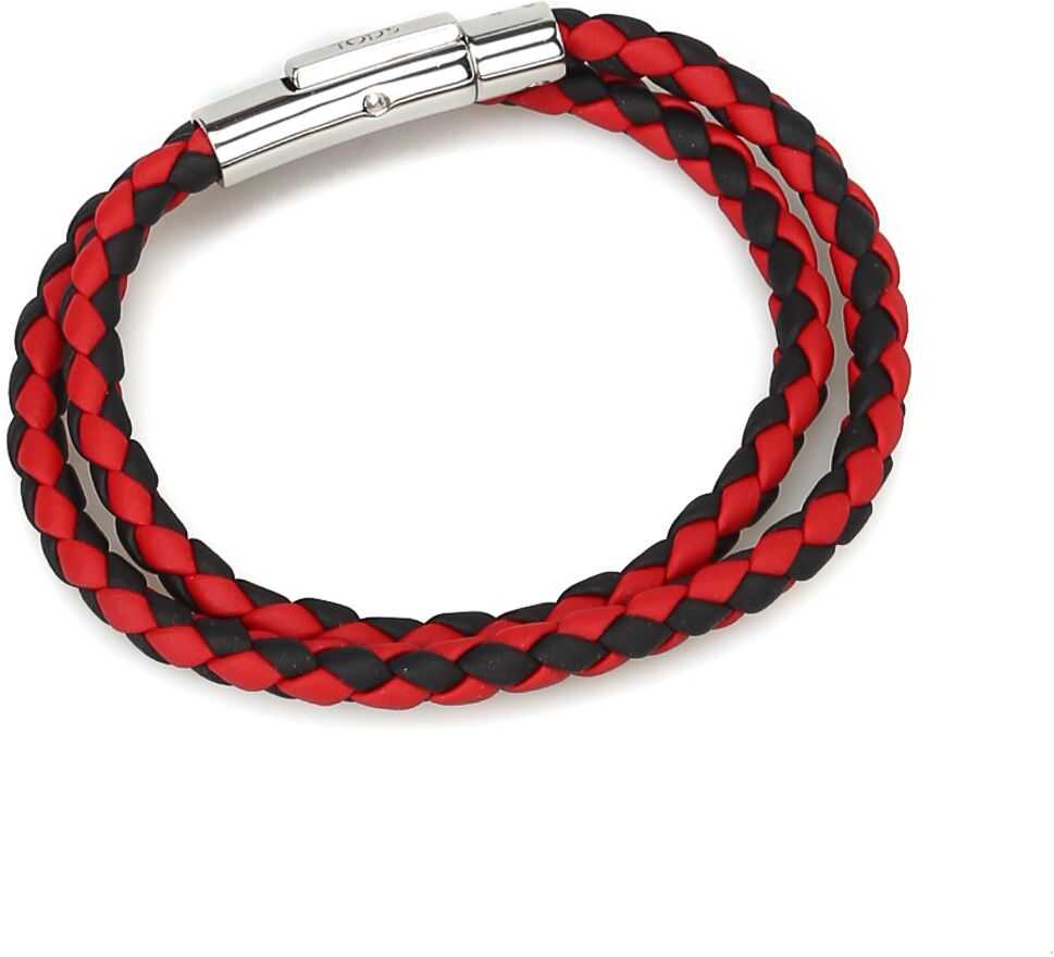 TOD'S Leather Bracelet RED image0