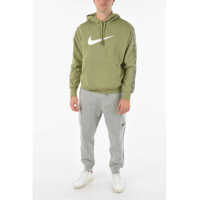 Topuri Nike pentru Barbati - Bluze de trening Nike Side Logoed Hoodie Green Barbati (BM 9265157) - B-mall.ro