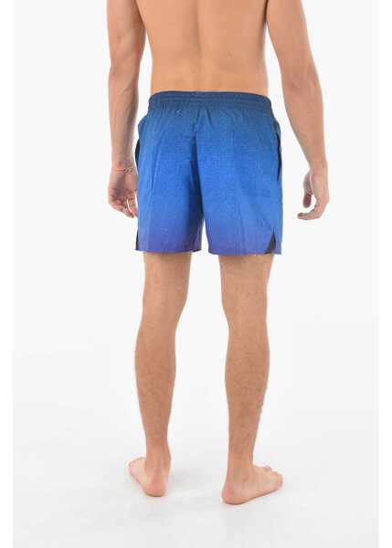 Bermude Nike Swim All Over Logo Printed Boxer Swimsuit Blue Barbati (BM 9265160) 2