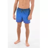 Bermude Swim All Over Logo Printed Boxer Swimsuit Barbati
