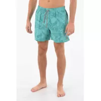 Bermude Swim All Over Logo Printed Boxer Swimsuit Barbati