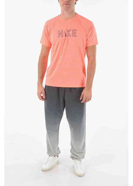 Tricouri Nike Swim Crew-Neck Dri-Fit T-Shirt Orange Barbati (BM 9265619) 4