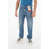 Blugi drepti Light Wash D-Macs Relaxed Fit Jeans With Logo 20Cm Barbati