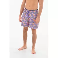 Bermude Swim Geometric Pattern Boxer Swimsuit Barbati