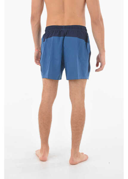 Bermude Nike Swim Drawstring Waist 2 Pockets Boxer Swimsuit Blue Barbati (BM 9265814) 2