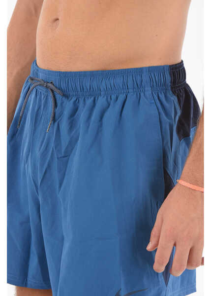 Bermude Nike Swim Drawstring Waist 2 Pockets Boxer Swimsuit Blue Barbati (BM 9265814) 3