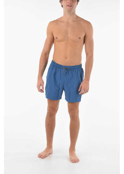 Bermude Nike Swim Drawstring Waist 2 Pockets Boxer Swimsuit Blue Barbati (BM 9265814) 4