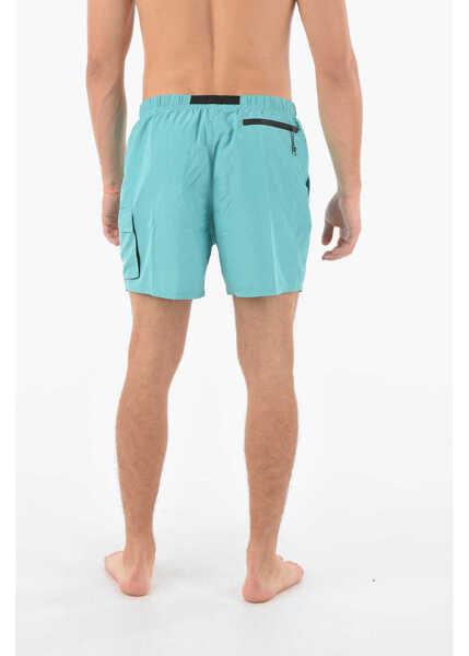 Bermude Nike Swim Drawstring Wasit Solid Color Boxer Swimsuit Light Blue Barbati (BM 9265817) 2