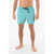 Nike Swim Drawstring Wasit Solid Color Boxer Swimsuit Light Blue