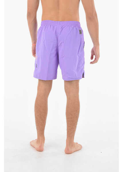 Bermude Nike Swim Logo Printed 2 Pockets Boxer Swimsuit Violet Barbati (BM 9265994) 2