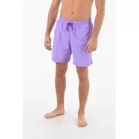 Bermude Swim Logo Printed 2 Pockets Boxer Swimsuit Barbati