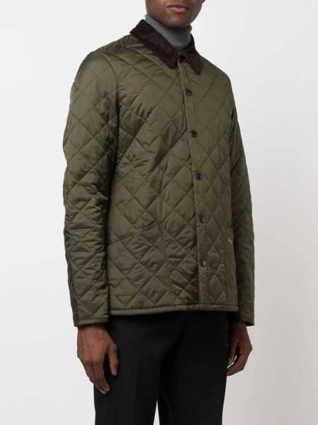Geci de iarna Barbour Heritage Quilt Jacket OLIVE Barbati (BM 9266282) 3