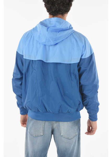 Jachete Nike Move To Zero Two Tone Hooded Windbreaker Blue Barbati (BM 9266720) 2