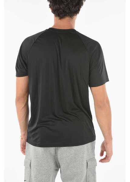 Tricouri Nike Swim Logo Printed Solid Color Dri-Fit T-Shirt Black Barbati (BM 9266801) 2