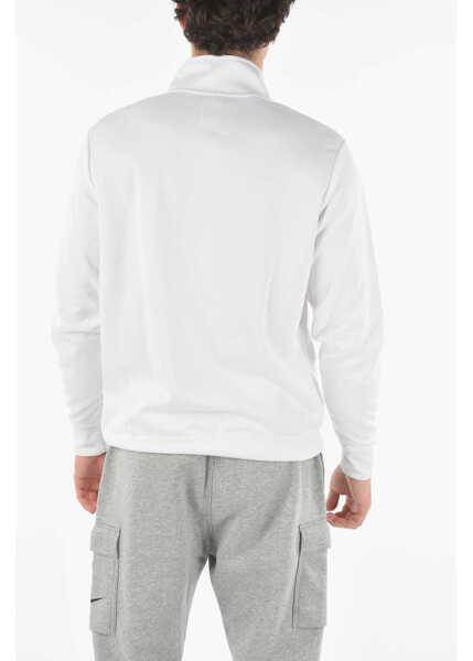 Bluze de trening Nike Logoed Side Band Mock Neck Sweatshirt White Barbati (BM 9266816) 2