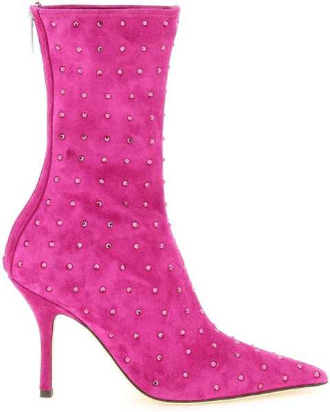 Botine Dama Paris Texas Suede Leather 'Holly Mama' Ankle Boots
