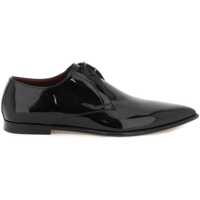 Pantofi eleganti Patent Leather Derby Shoes Barbati
