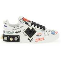 Sneakers Printed Leather Portofino Sneakers Femei