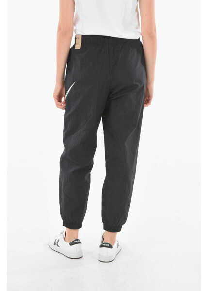 Pantaloni de trening Nike Mid Waist Loose Fit Joggers With Contrasting Logo Black Femei (BM 9269897) 2