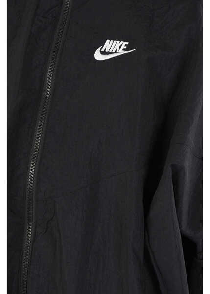 Jachete Nike 2 Pockets Oversized Windbreaker Jacket With Zip Closure Black Femei (BM 9271130) 3