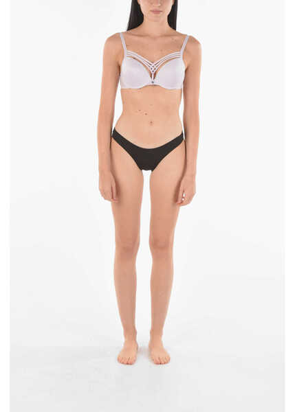 Bikini Nike Move To Zero Solid Color Slip Bottom Black Femei (BM 9271139) 4