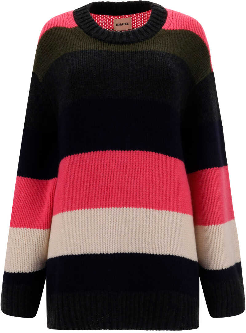 Khaite Sweater MULTICOLOR STRIPES image