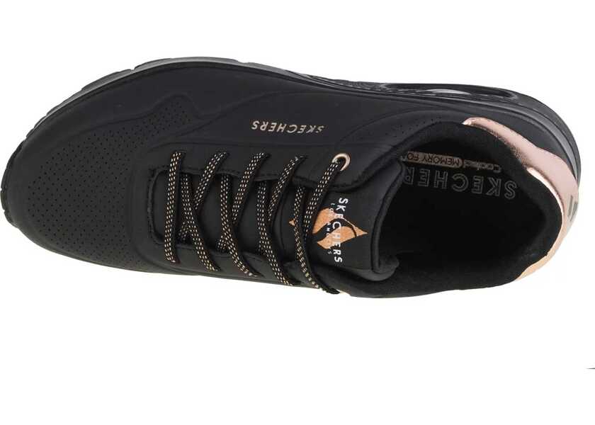 Sneakers SKECHERS Uno-Shimmer Away Black Femei (BM 9273710) 3