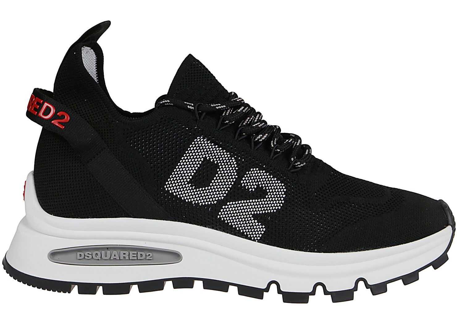 DSQUARED2 Other Materials Sneakers BLACK