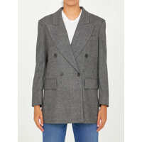 Sacouri Double-Breasted Jacket Femei