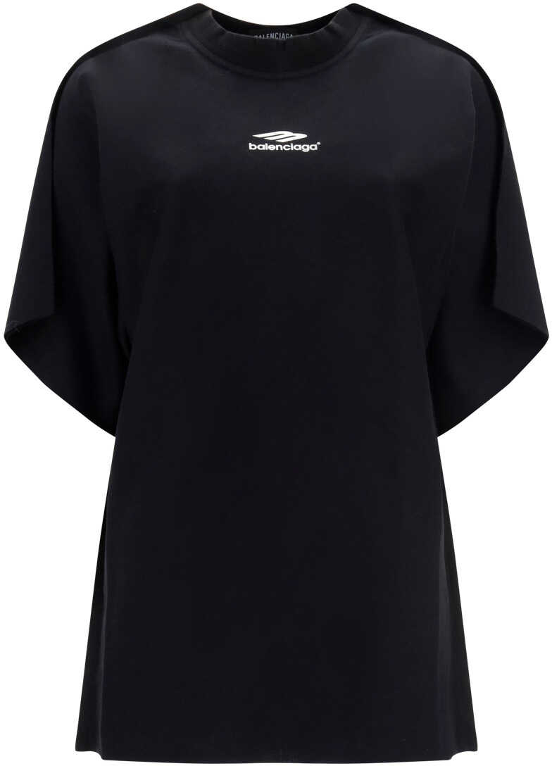 Balenciaga T-Shirt BLACK/WHITE