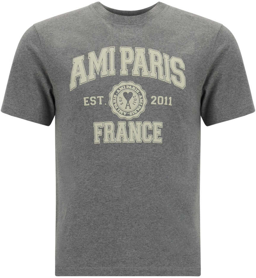 AMI Paris ADC T-Shirt HEATHER GREY