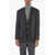 CORNELIANI Extrafine Virgin Wool Leader Soft Blazer With Notch Lapel Blue
