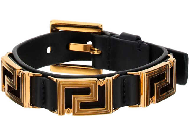 Versace Bracelet NERO+ORO VERSACE image7