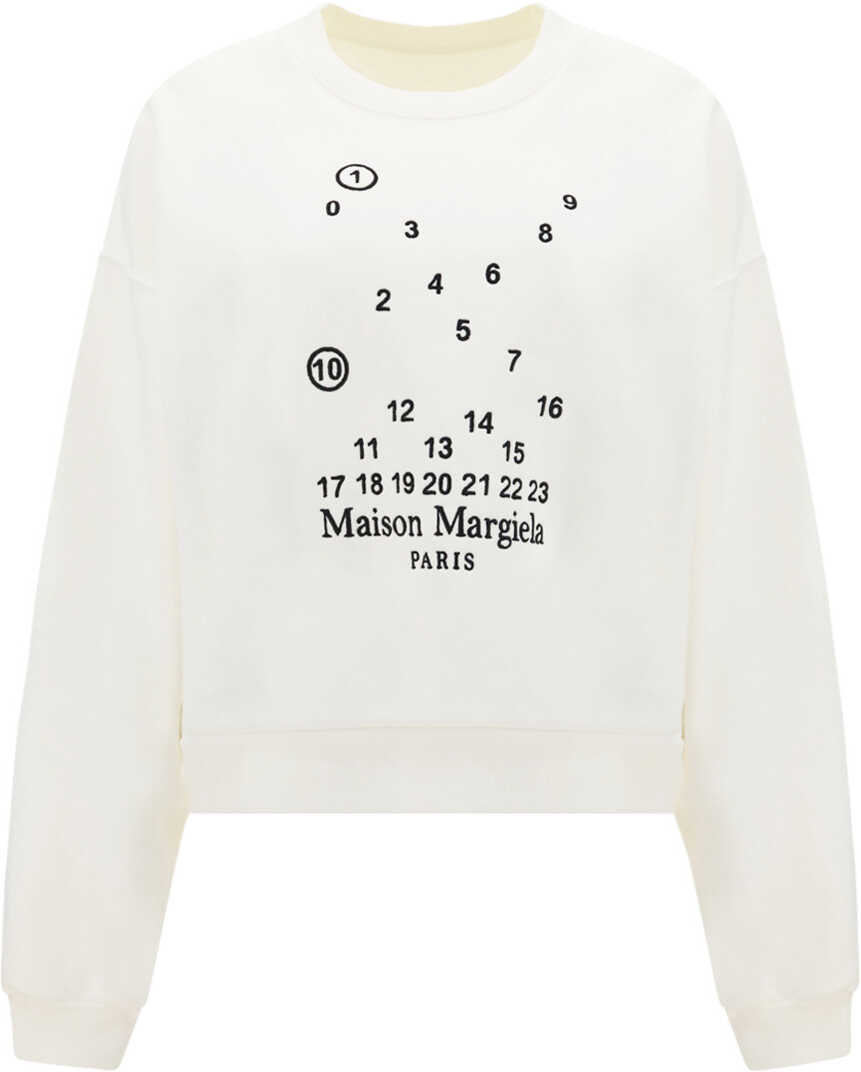 Maison Margiela Sweatshirt WHITE