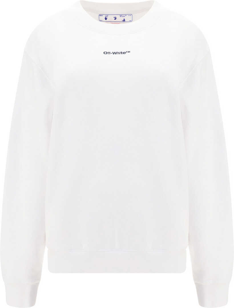 Off-White Arrow Reg Sweatshirt WHITE MULTI
