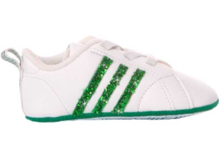 adidas Baby Boys Leather Sneakers WHITE