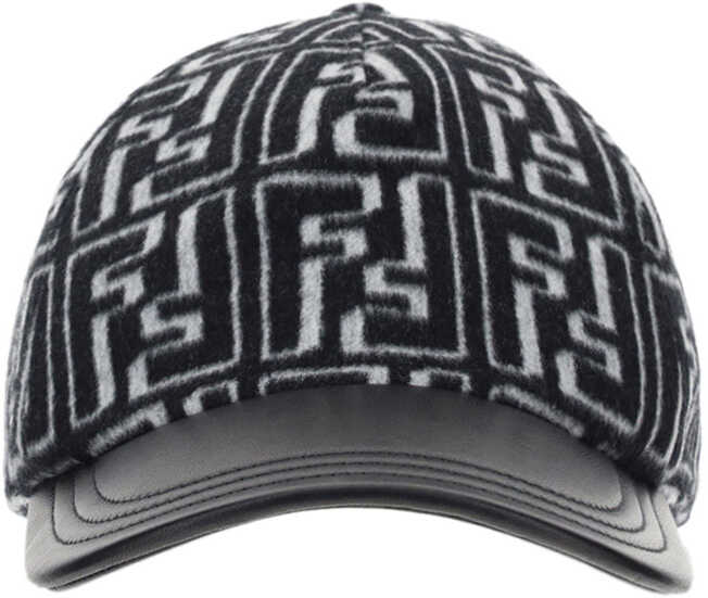 Fendi Baseball Cap BIANCO+NERO