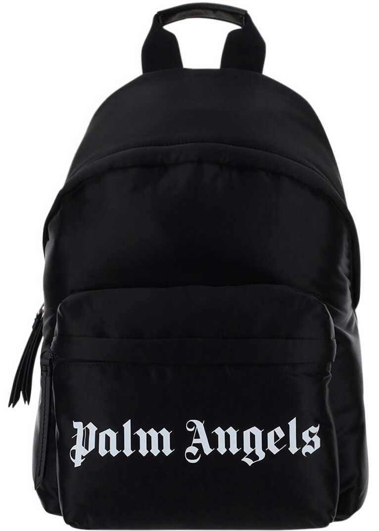 Palm Angels Backpack BLACK/WHITE