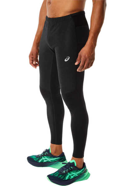 Pantaloni de compresie ASICS Winter Run Tight Black Barbati (BM 9286412) 3