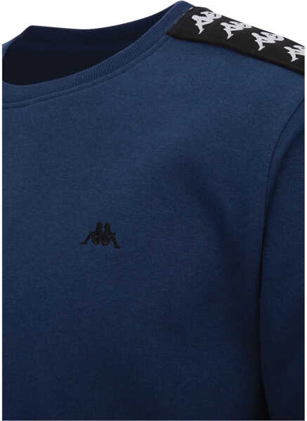 Bluze Kappa Lasse Sweatshirt Blue Barbati (BM 9286457) 4