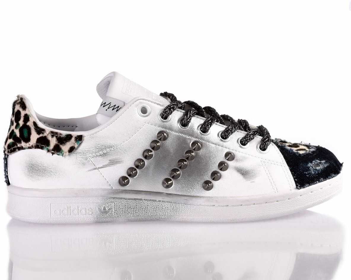 adidas Faux Leather Sneakers WHITE
