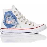 Sneakers Fabric Hi Top Sneakers Femei