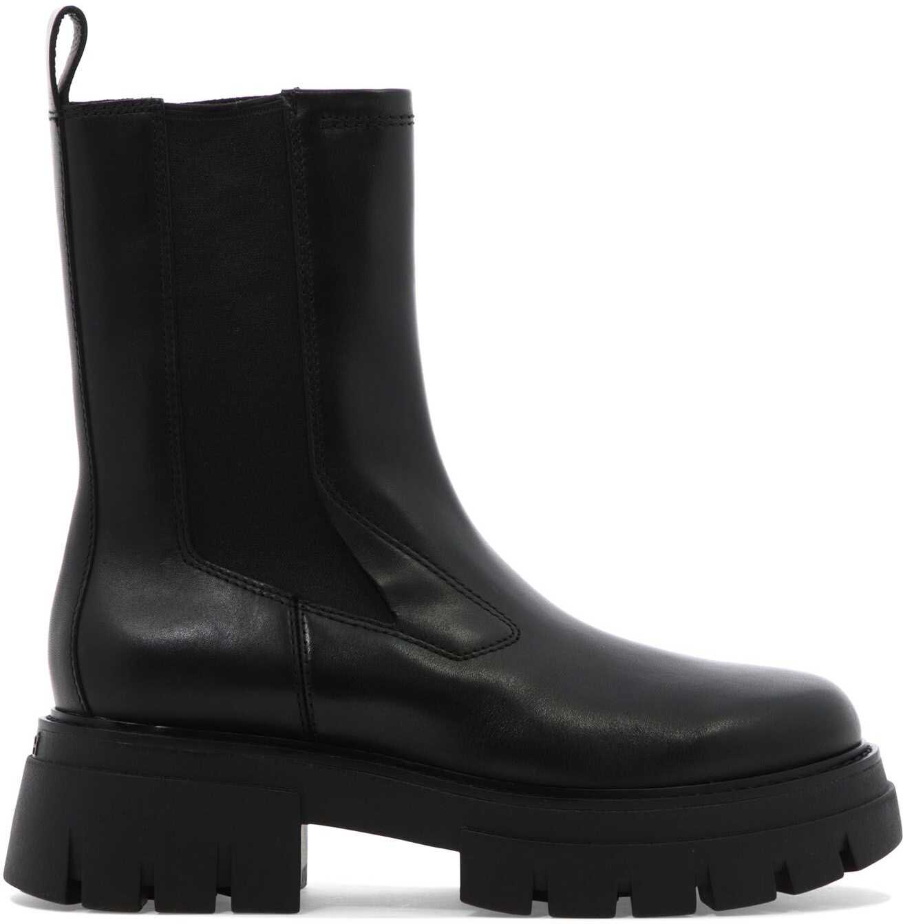 ASH Other Materials Ankle Boots BLACK image1