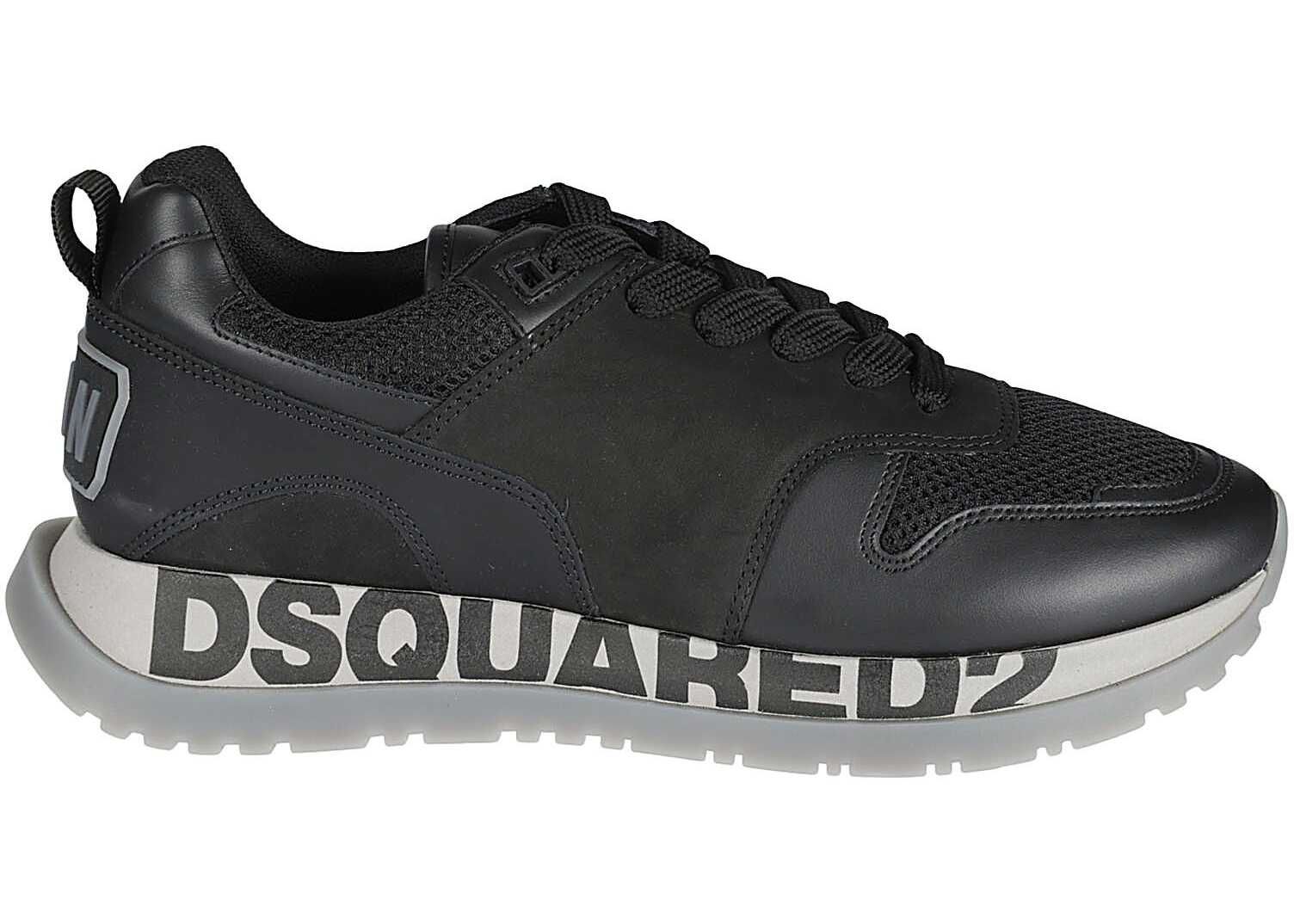 DSQUARED2 Other Materials Sneakers BLACK image6