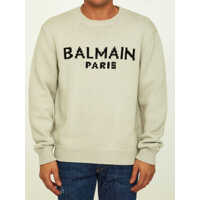 Pulovere casual Grey Sweater With Logo Barbati
